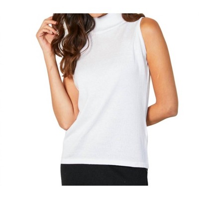 Women's Mock Neck Tank - Angel Apparel