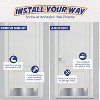 Panther Armor Push Plate, Metal Door Protector for Dog Scratching, Scratch Guards for Doors - 3 of 4