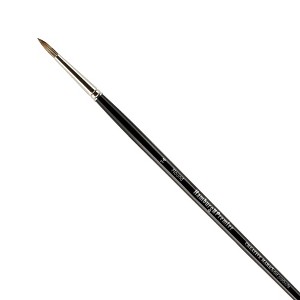 Creative Mark Hamburg Premiere Professional Oil Painting Brushes - Round Oil Paint Brush - Handmade in Germany, Natural & Synthetic Hair Blend, Long - 1 of 4