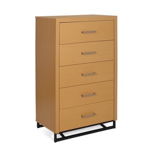 NicBex 48.15"H Modern Metal Handles Dresser for Bedroom with 5 Drawers - 1 of 4