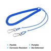 Unique Bargains Heavy Spring Safety Extension Cord Retractable Fishing Coiled Lanyard 1 Pc - 3 of 4