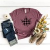 Simply Sage Market Women's Buffalo Plaid Leaf Short Sleeve Graphic Tee - 2 of 2