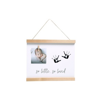 Pearhead Babyprints Photo Frame And Clean Touch Ink Pad, Distressed : Target