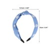 Unique Bargains Women's Polkadots Headbands Blue 1 Pc - 4 of 4
