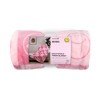 Yoobi SmileyWorld 50"x60" Faux Shearling Smiley Checkered Blanket Printed Pink - 3 of 4