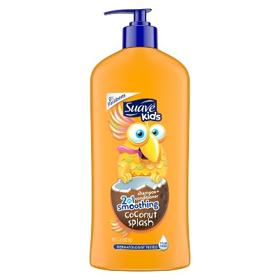 Suave Kids 2in1 Shampoo Conditioner Coconut Smoothers, 18 oz