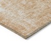 Terra Cotta Copper And Ivory Abstract Washable Indoor Outdoor Area Rug - 4 of 4
