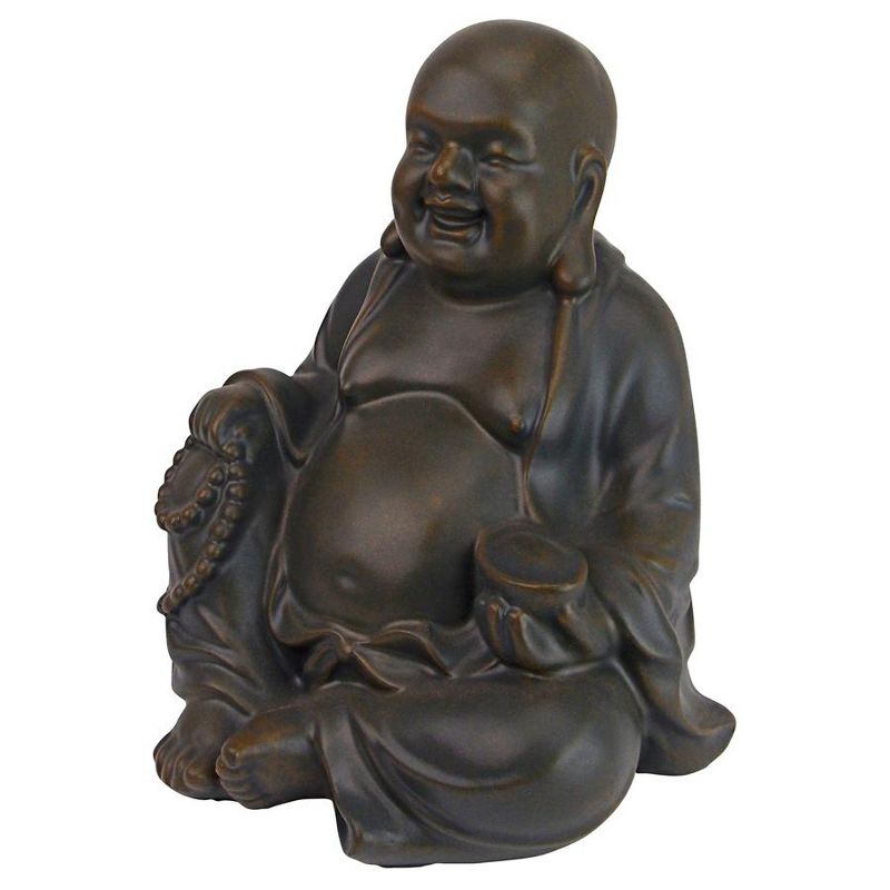 Design Toscano Laughing Buddha Inspired Happy Hotei Statue, 1 of 6