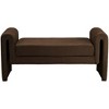 Meridian Furniture,Sloan Velvet Bench - 3 of 4
