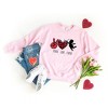 Simply Sage Market Women's Graphic Sweatshirt Peace Love Cupid - 2 of 4
