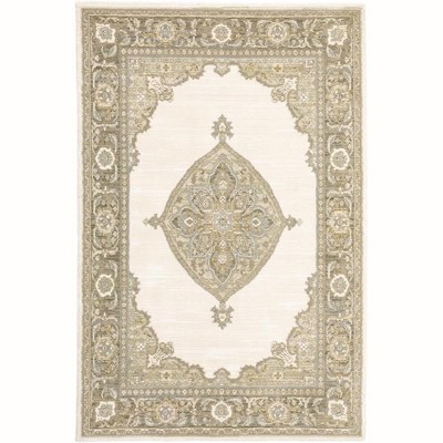 Oriental Weavers Andorra 7939D Beige/ Tan Indoor Area Rug - 2'6" x 12'