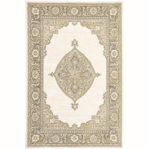 Oriental Weavers Andorra 7939D Beige/ Tan Indoor Area Rug - 2'6" x 12' - 1 of 2