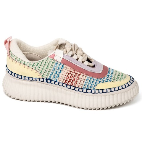 Женские кроссовки Hey Girl by Corkys Adventure Lace Up Front Sneakers, Multi (8)