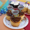 Nicholls State University Secondary Heart Love Cupcake Picks Toppers Decoration Set of 6 - 4 of 4