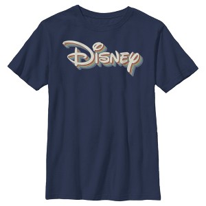 Boy's Disney Retro Logo T-Shirt - 1 of 4