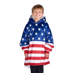 Kids Bare Homey B-Cozy Fleece Wearable Blanket - 1 of 4
