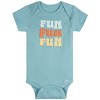 Onesies Brand Baby Neutral 8-Pack Onesies Bodysuits, Fun Fun Fun - 2 of 4
