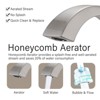 PAGED Modern Bathroom Faucets 2-Handle Bathroom Sink Faucet Vanity Basin Faucet with Drain - 3 of 4