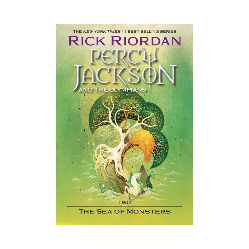 Percy Jackson and the Olympians: The Sea of Monsters - (Percy Jackson &#38; the Olympians) by Rick Riordan (Paperback), 1 of 2