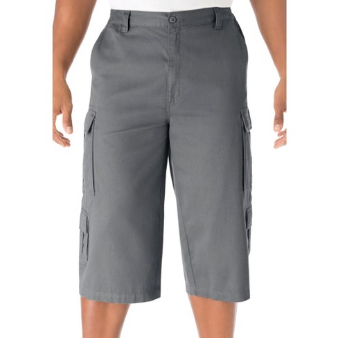 Economie agentschap Mos Kingsize Men's Big & Tall 17" Cargo Shorts - Big - 56, Steel Multicolored :  Target