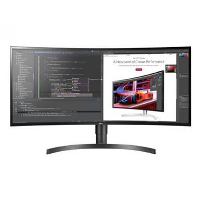 LG Ultrawide 34BL85C-B 34" UW-QHD Curved Screen LED Gaming LCD Monitor - 21:9 - In-plane Switching (IPS) Technology - 3440 x 1440