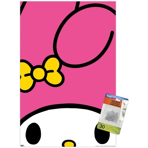 Hello Kitty - Hello Wall Poster, 14.725 x 22.375