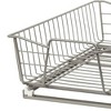 ClosetMaid 11 Inch Wide Kitchen and Bathroom Single-Tier Cabinet Pull-Out Scratch-Proof Basket with Easy Glide System for 12" or Wider Opening, Nickel - 2 of 4