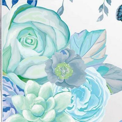 Flower Garden Blue