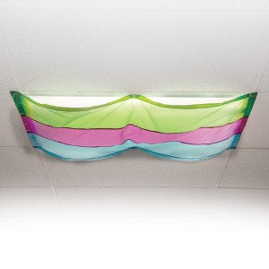 Pacific Play Tents Cozy Shade Classroom Fluorescent Lights Cover Set of 4 2' x 4.5' - 1 of 2