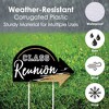 Big Dot of Happiness Reunited - School Class Reunion Party Yard Sign with Stakes - Double Sided Outdoor Lawn Sign - Set of 3 - 3 of 4