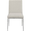 Meridian Furniture,Reeves Chenille Fabric Dining Chair, Set of 2 - 4 of 4