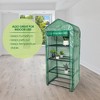 Garden Elements Personal Plastic Indoor Standing Greenhouse, Frost Protection - 3 of 4