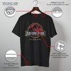 Mens Jurassic Park Distressed Logo T Shirt - 3 of 4