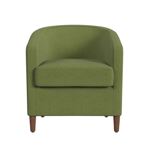 Green outlet bucket chair