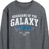 Men's - Marvel - Guardians of the Galaxy Collegiate Long Sleeve Graphic T-Shirt - 2 of 4