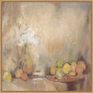 Amanti Art Still Life with Fruit in Study by Tim O'Toole Canvas Wall Art Print Framed 22 x 22-in. - 1 of 4