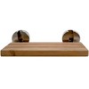 ALFI ABS16R 16 Inch Folding Teak Wood Shower Seat Bench - 3 of 4