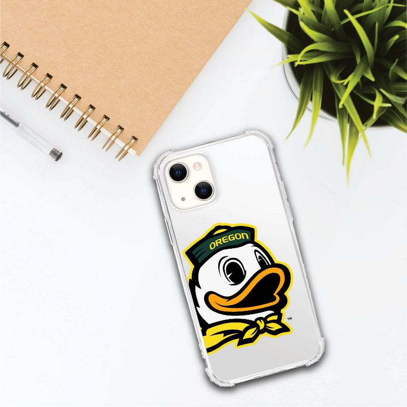 NCAA Oregon Ducks Clear Tough Edge Phone Case - iPhone 13 mini, 3 of 5