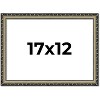 PosterPalooza | 17x12 Wood Antique Frame with UV Acrylic, 4 Finishes: Bronze, Gold, Silver, and Black - 2 of 4