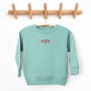 The Juniper Shop Embroidered Babe Heart Toddler Sweatshirt - 2 of 3