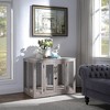 unipaws Wooden Dog Crate with Cushion & Tray - 2 of 4