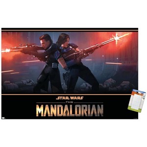 Trends International Star Wars: The Mandalorian Season 2 - Back to Back Unframed Wall Poster Prints - 1 of 4