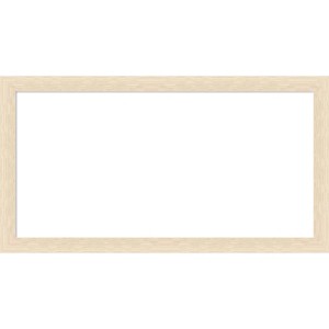 Amanti Art 14"x26" Woodgrain Stripe Blonde Framed Magnetic Dry Erase Board - 1 of 4