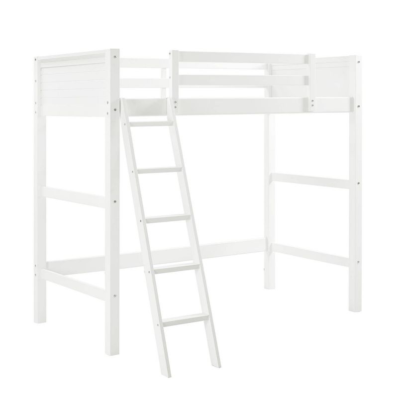 Twin Houston Kids' Wooden Loft Bed with Ladder - Room & Joy, 5 of 8