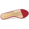 Allegra K Women's Clear Strap Stiletto Slide Heels Sandals - 4 of 4