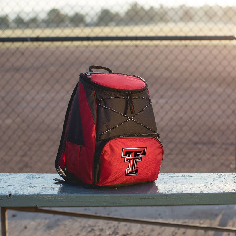 NCAA Texas Tech Red Raiders PTX Backpack Cooler - Red, 3 of 4