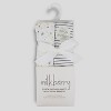 Milkberry Silky Soft 2 Pack Muslin Swaddle Blanket 100% Rayon of Bamboo Blankets for Girls & Boys - 3 of 4