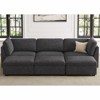 Belffin 6-Seater Sleeper Sectional - Convertible Cloud Couch with Storage & Plush Chenille - 4 of 4