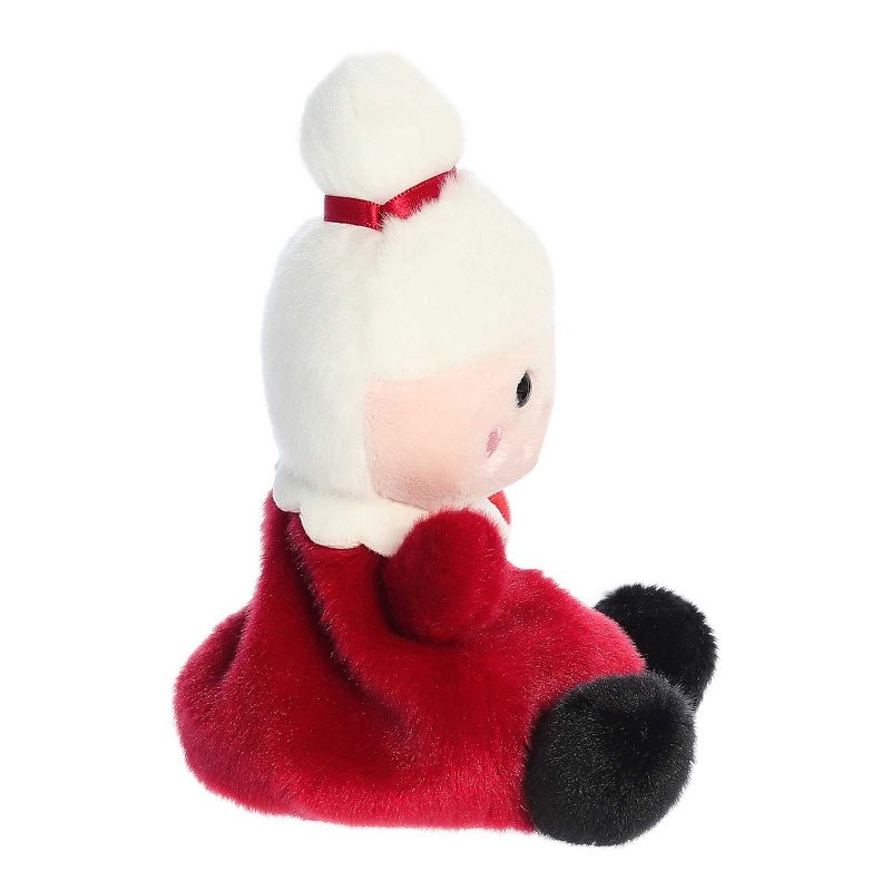 Aurora Mini Red Palm Pals 5" Mrs. Claus Adorable Stuffed Animal, 3 of 5