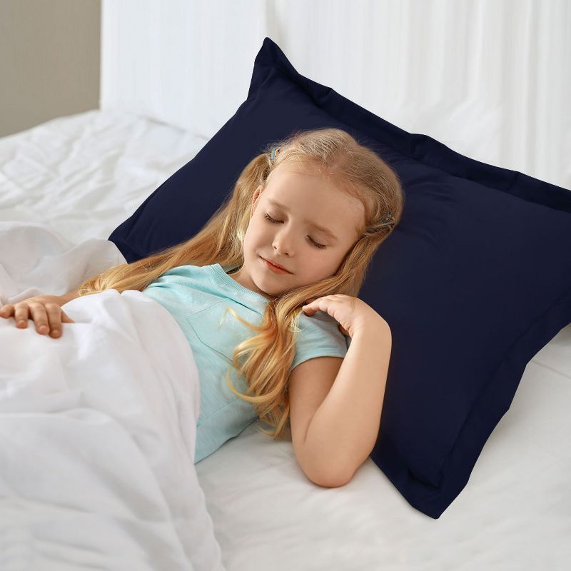 PiccoCasa Oxford Soft Brushed Microfiber Comfortable Pillowcases 2 Pcs, 3 of 7